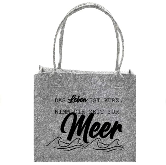 Filztasche "Meer"