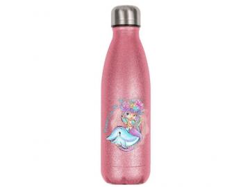 Glitzerflasche "Delfin"